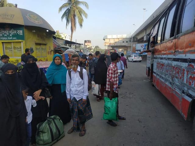 বিএনপির সমাবেশ: ঢাকা-ময়মনসিংহ রুটে বাস চলাচল বন্ধ