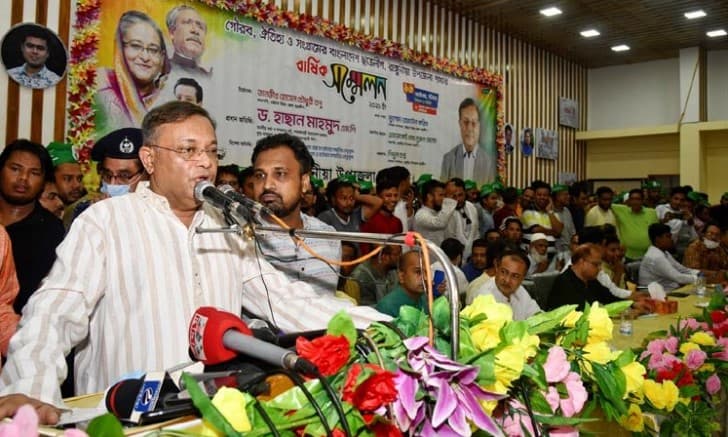 বিএনপির বক্তব্যই প্রমাণ করে কুমিল্লার ঘটনায় তাদের ইন্ধন রয়েছে : তথ্যমন্ত্রী