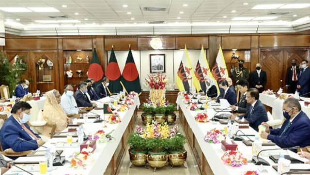 বাংলাদেশ-ব্রুনাই দ্বিপাক্ষিক বৈঠকে: এক চুক্তি ও তিন সমঝোতা স্মারক সই