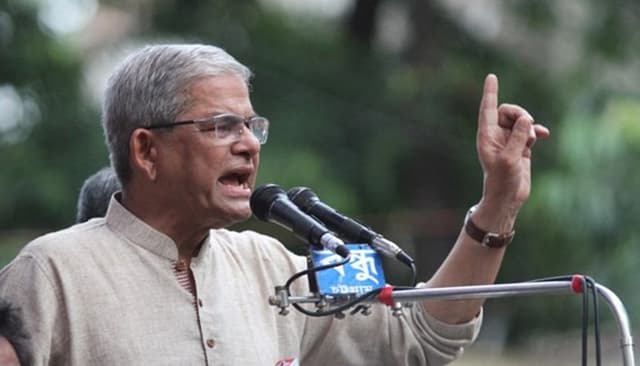 আওয়ামী লীগ ঘোলা পানিতে মাছ শিকার করছে: মির্জা ফখরুল