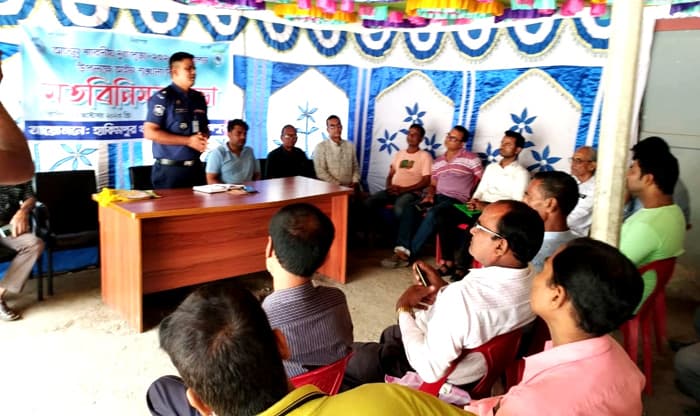 দুর্গাপূজা উপলক্ষে হিলিতে আইনশৃঙ্খলা বিষয়ক মতবিনিময়