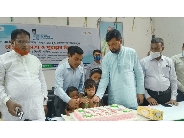 হিলিতে শেখ রাসেলের ৫৮তম জন্মদিন পালন