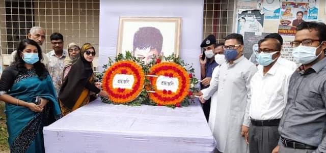 সরাইলে শহীদ শেখ রাসেলের জন্মদিন উদযাপন