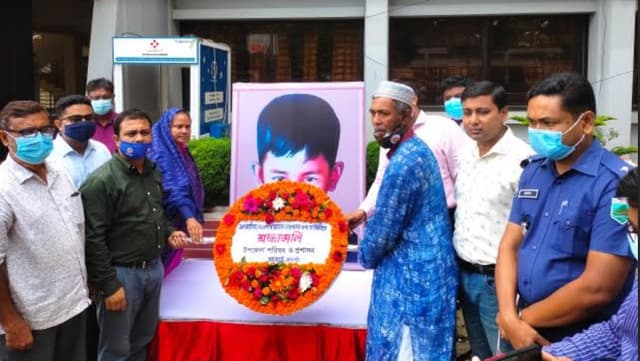 আত্রাইয়ে শেখ রাসেল এর জন্মদিন পালিত