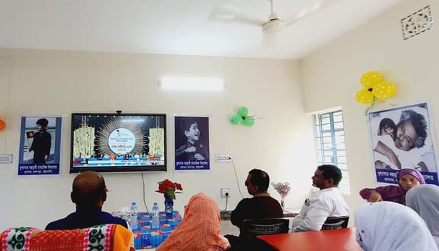 কলাপাড়ায় শেখ রাসেল স্কুল অব ফিউচার উদ্বোধন করলেন প্রধানমন্ত্রী