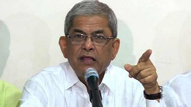 সমাবেশ নিয়ে সন্ত্রাস করছে সরকার : ফখরুল