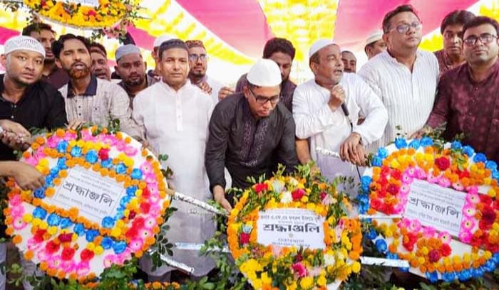 শেষ বিদায়ে শ্রদ্ধা ও ভালোবাসায় সিক্ত বর্ষিয়ান রাজনীতিক এ.এফ.এম ফখরুল
