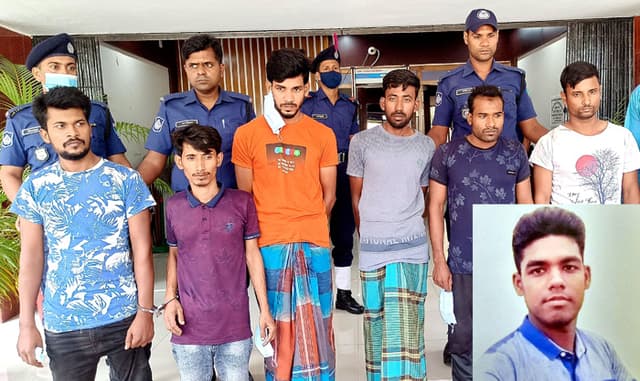 ঝিনাইদহে ইজিবাইক চালক হত্যার ঘটনায় গ্রেপ্তার-৬