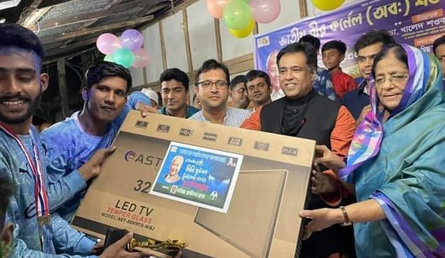 কর্ণেল (অব:) শওকত আলী ফুটবল টুর্নামেন্টের ফাইনাল অনুষ্ঠিত