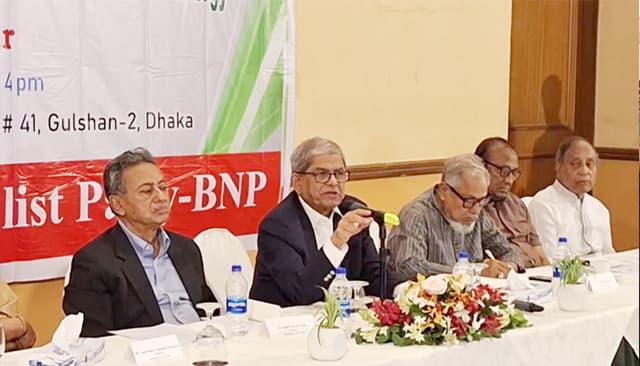 শান্তিপূর্ণ আন্দোলনেই একদফার সমাধান : মির্জা ফখরুল