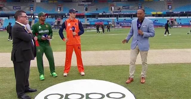টস জিতে বাংলাদেশকে ব্যাটিংয়ে পাঠাল নেদারল্যান্ডস