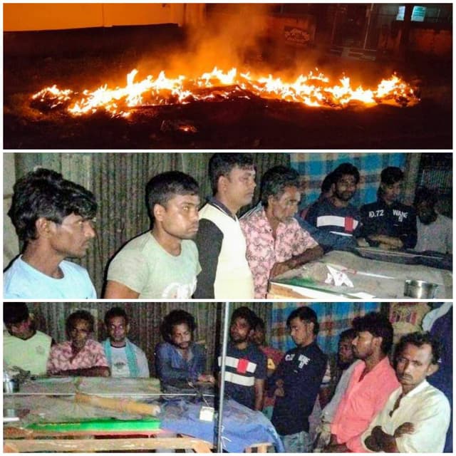 পদ্মায় শেষ দিনের অভিযানে ১৯ জেলের জেল,৭ জনের জরিমানা