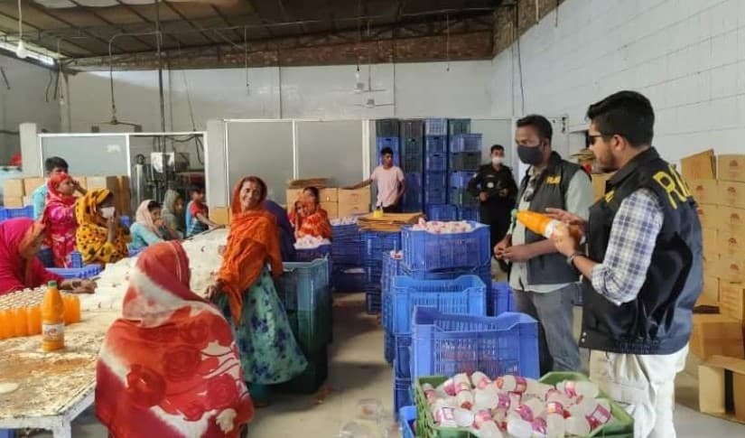মোড়ল আসল হলেও বিতরে নকল শিশুখাদ্য