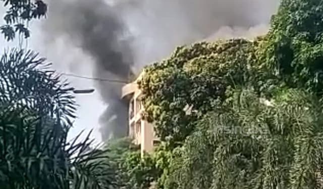 গুলশানে ভবনের আগুন নিয়ন্ত্রণে