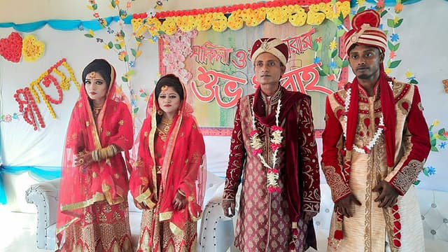 বাবা হয়ে দুই এতিম কন্যার বিয়ে দিলেন ডিসি