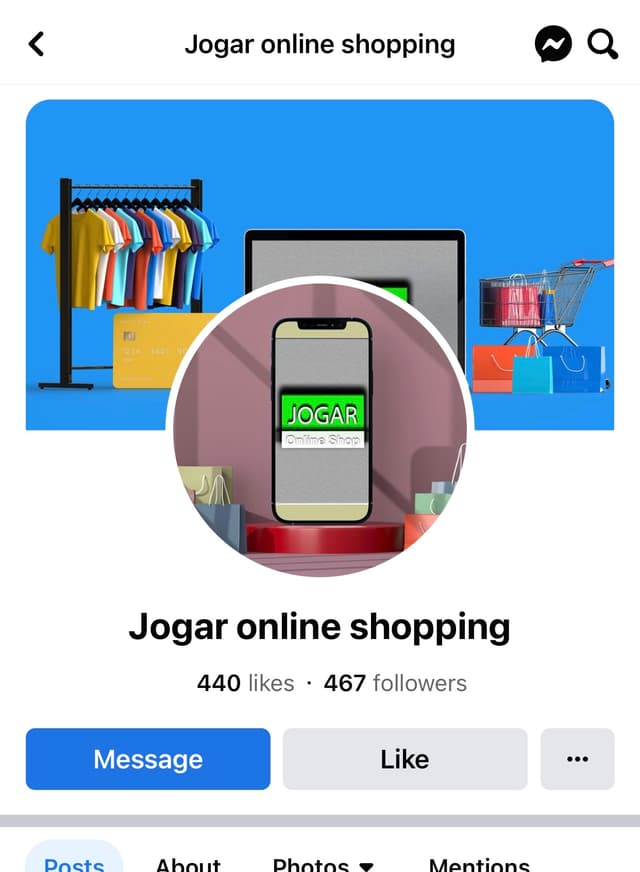 ইকমার্স নামে প্রতারনায় মেতেছে jogar online shopping