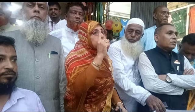 সরাইল আ’লীগের বিক্ষোভ মিছিল ও শান্তি সমাবেশ
