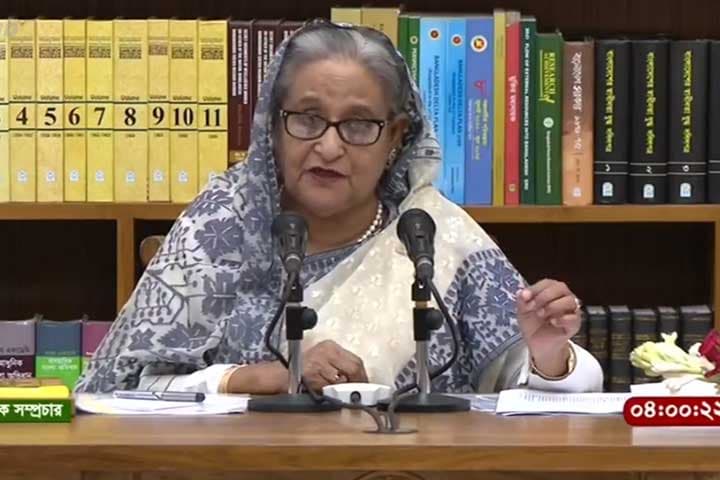 জনগণের ধিক্কার ছাড়া বিএনপির কপালে কিছু জুটবে না : প্রধানমন্ত্রী