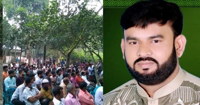 চেয়ারম্যান পদপ্রার্থী হাজী ওমর ফারুক মোল্লার নির্বাচনী মতবিনিময় সভা