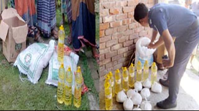 আশাশুনিতে টিসিবি’র পণ্য উদ্ধার, ইউপি মেম্বর আহত