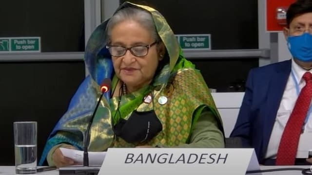 পালিয়ে না থেকে সাহস থাকলে তারেক রহমান দেশে আসুক: প্রধানমন্ত্রী