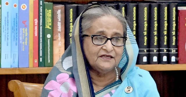 দেশের মানুষের জন্যই রিজার্ভ ব্যবহার করতে হচ্ছে: প্রধানমন্ত্রী