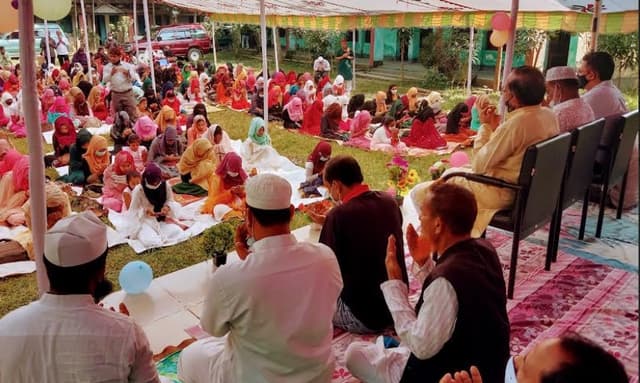 সরাইলে এসএসসি পরীক্ষার্থীদের বিদায় অনুষ্ঠান