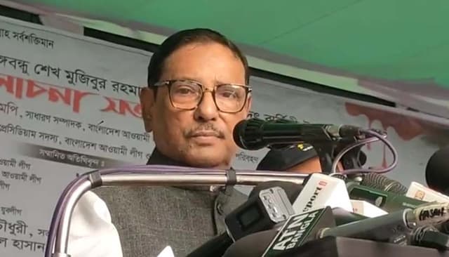 বিএনপি আগুন নিয়ে নেমেছে, পাহারায় থাকতে হবে: কাদের