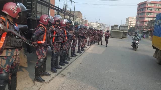 সারা দেশে ২২৮ প্লাটুন বিজিবি মোতায়েন