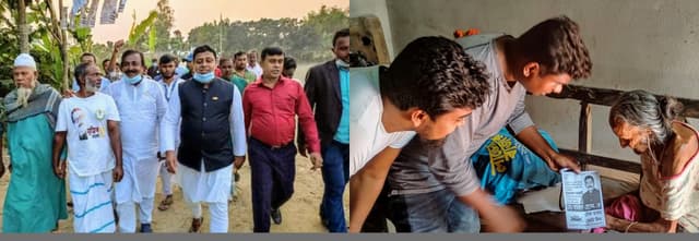 শেষ মুহুর্তে প্রচার-প্রচারণায় জমে উঠেছে গোয়ালন্দে ইউপি নির্বাচন