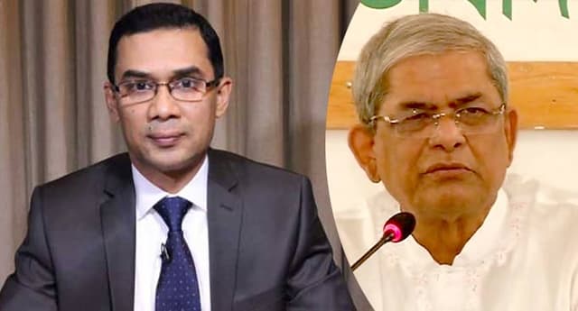 মির্জা ফখরুল শপথ করলেন তারেক রহমানকে দেশে ফেরানোর