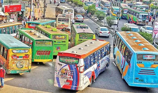 গণপরিবহনে কোথায় কত ভাড়া বাড়ছে