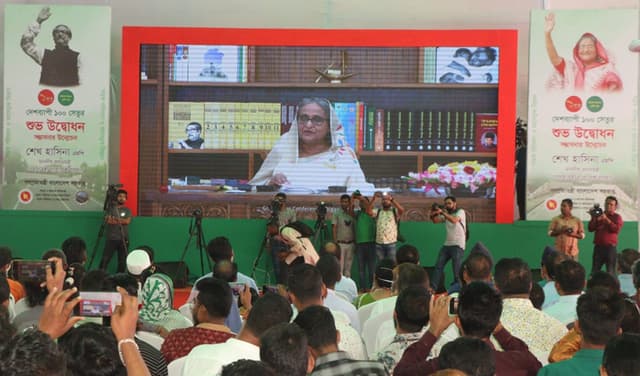 বরিশালের ৪ জেলায় ১৪ সেতুর উদ্বোধন করলেন প্রধানমন্ত্রী