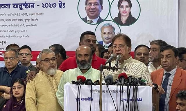 ৩০০ আসনে প্রতিদ্বন্দ্বিতার ঘোষণা তৃণমূল বিএনপির