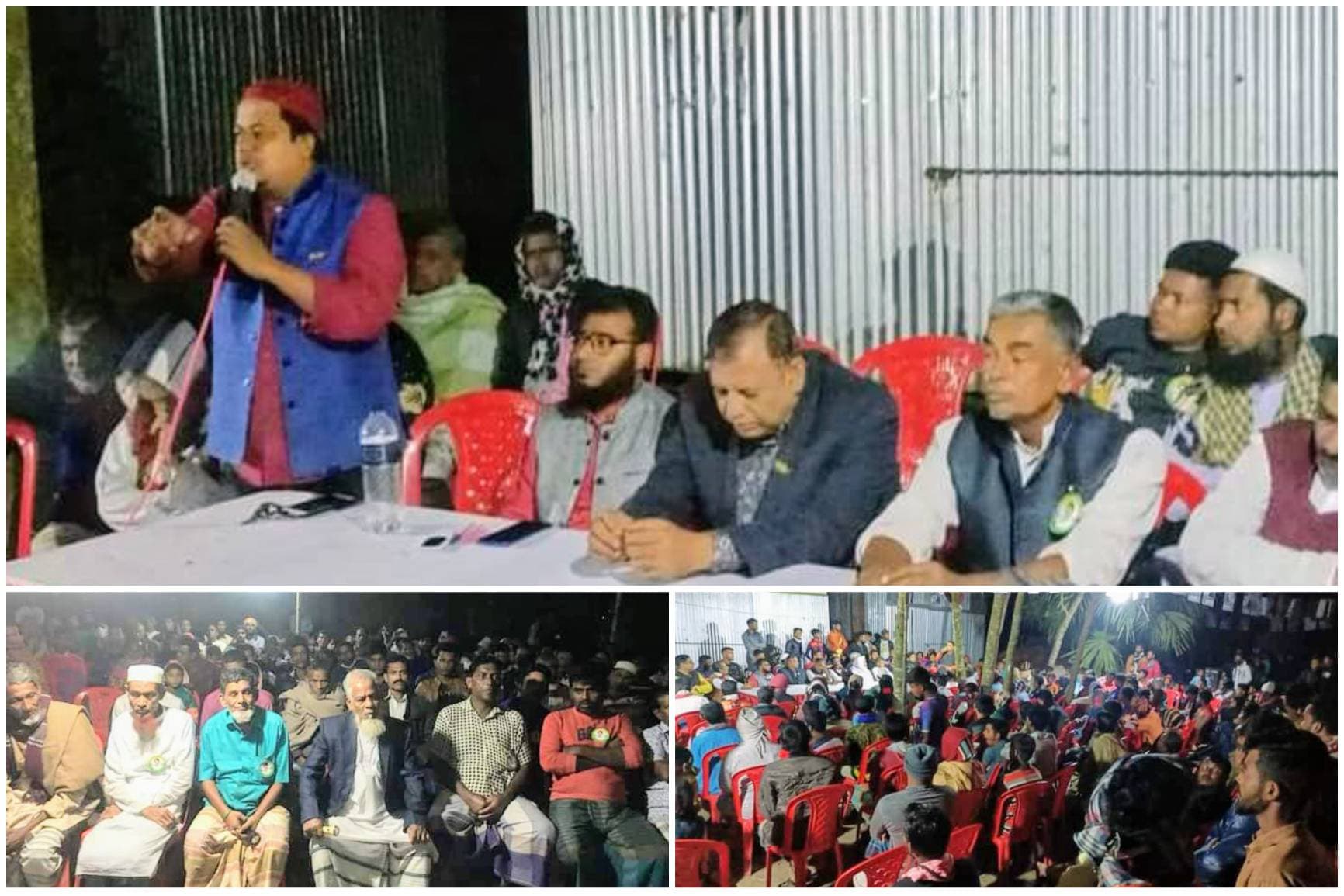 উজানচর ইউপি নির্বাচনে নৌকার প্রচারণায় নাসির উদ্দিন রনি