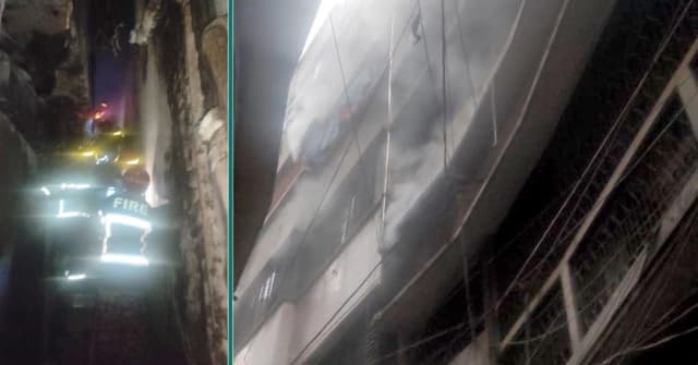 চকবাজারে প্লাস্টিকের গোডাউনে আগুন; নিয়ন্ত্রণে ৯ ইউনিট