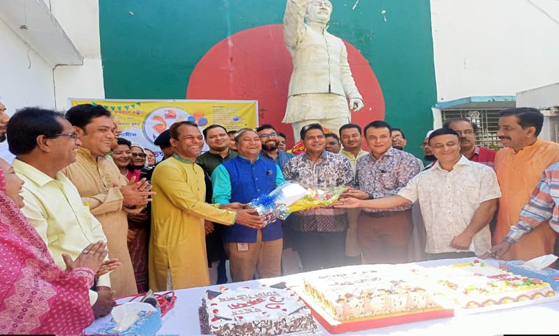 বরিশালে মোহনা টিভির প্রতিষ্ঠা বার্ষিকী পালিত