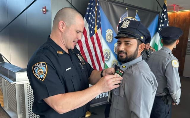 নিউইয়র্ক শহরের নিরাপত্তায় বরিশালের ফয়সাল!