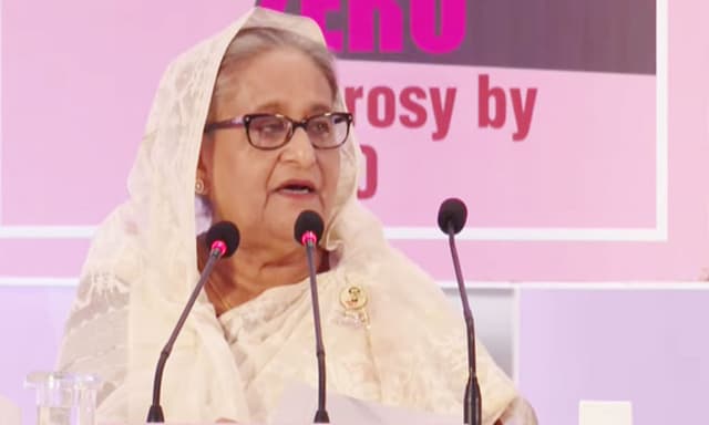 কুষ্ঠরোগীদের কেউ দূর-দূর ছেই-ছেই করবেন না : প্রধানমন্ত্রী