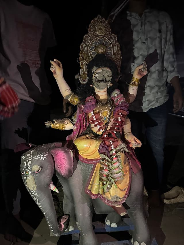 নোয়াখালীতে পূজামন্ডপে হামলা, থানায় মামলা