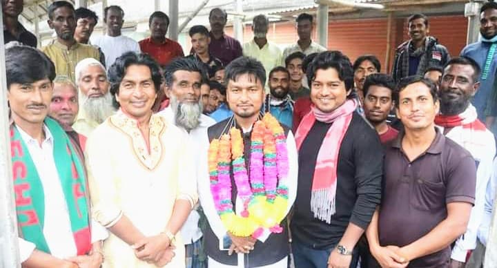 গোয়ালন্দ ইউপি নির্বাচনে ৯নং ওয়ার্ড সদস্য রাসেলের জয়লাভ