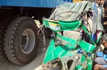 ময়মনসিংহে ট্রাক-অটোরিকশা সংঘর্ষ, নিহত ৩