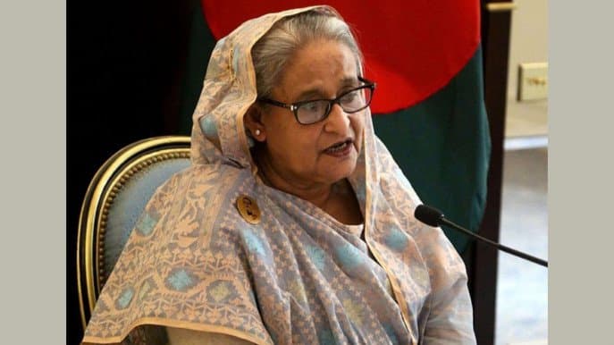 পলাতক আসামি তারেক দেশের বিরুদ্ধে ষড়যন্ত্র করছে : প্রধানমন্ত্রী