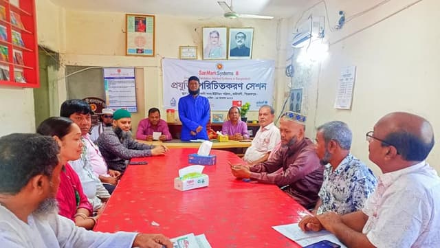 কাউখালীতে ইউনিসেফ প্রযুক্তি পরিচিতকরন সেশন