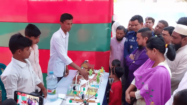 হিলিতে দুদিনব্যাপী বিজ্ঞান মেলার উদ্বোধন