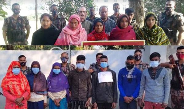 ঝিনাইদহের মহেশপুর সীমান্ত দিয়ে অবৈধ পথে ভারতে যাওয়ার হিড়িক!