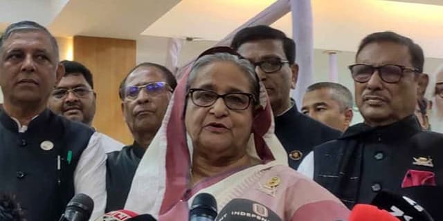 নির্বাচন বানচাল করতে চাইলে পরিণতি ভালো হবে না : প্রধানমন্ত্রী