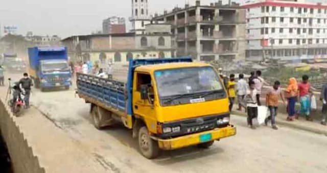 টঙ্গী সেতু দিয়ে যান চলাচল শুরু