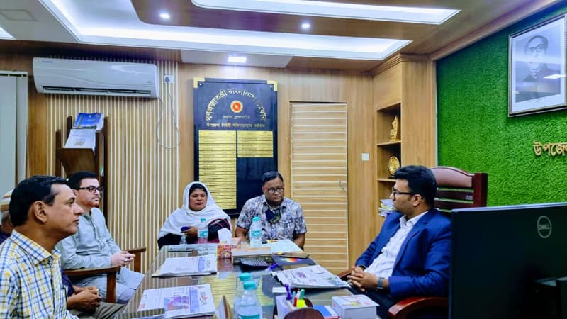 সরাইলের নবাগত ইউএনওর সঙ্গে সাংবাদিকদের মতবিনিময়