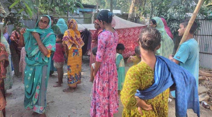 হাতীবান্ধায় পুকুর থেকে নারীর মরদেহ উদ্ধার